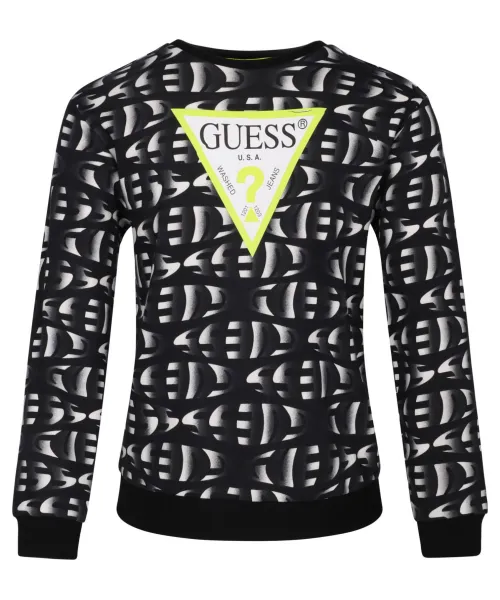 

Толстовка Regular fit Guess, черный