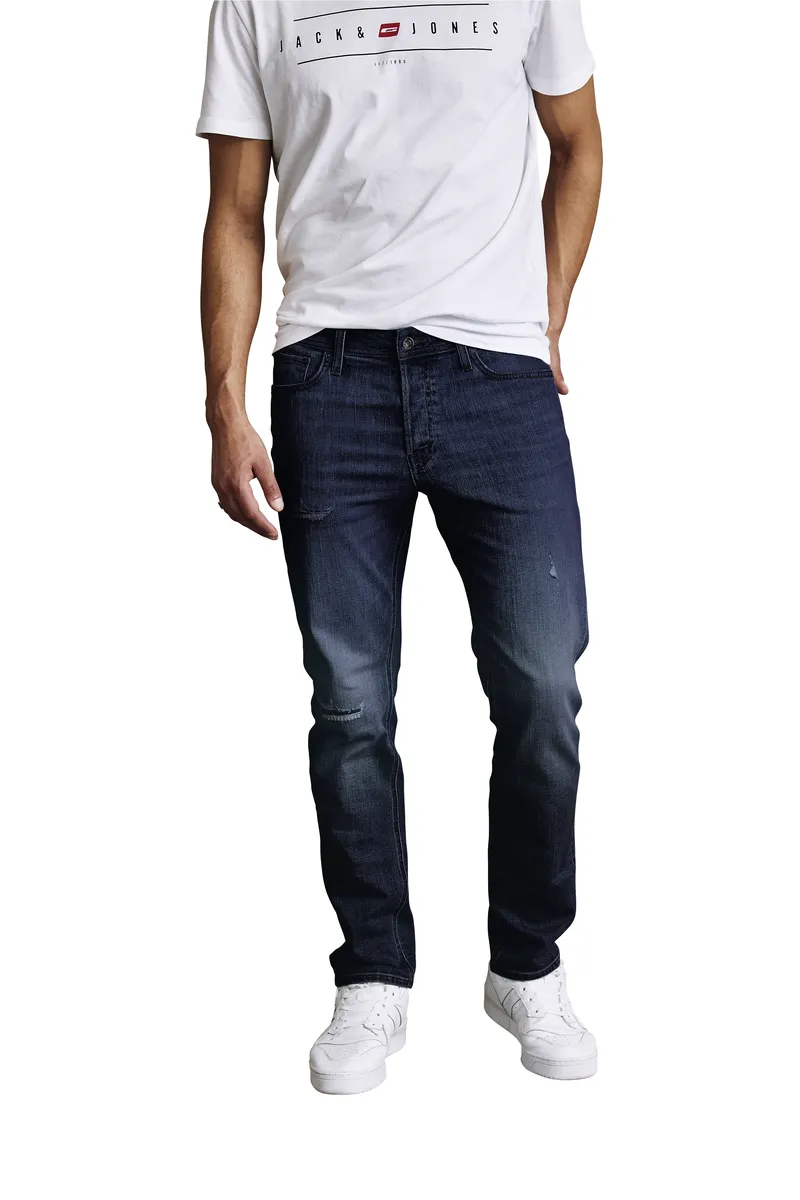 

Джинсы узкого кроя Jack & Jones "JJ JJITIM JJORIGINAL AGI 116", синий
