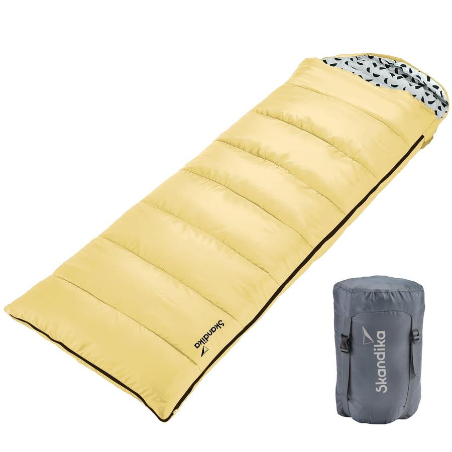 

SKANDIKA Спальный мешок-одеяло Исландия - 220(190+30) х 80 см - правая молния - до -10В°С - 3 сезона