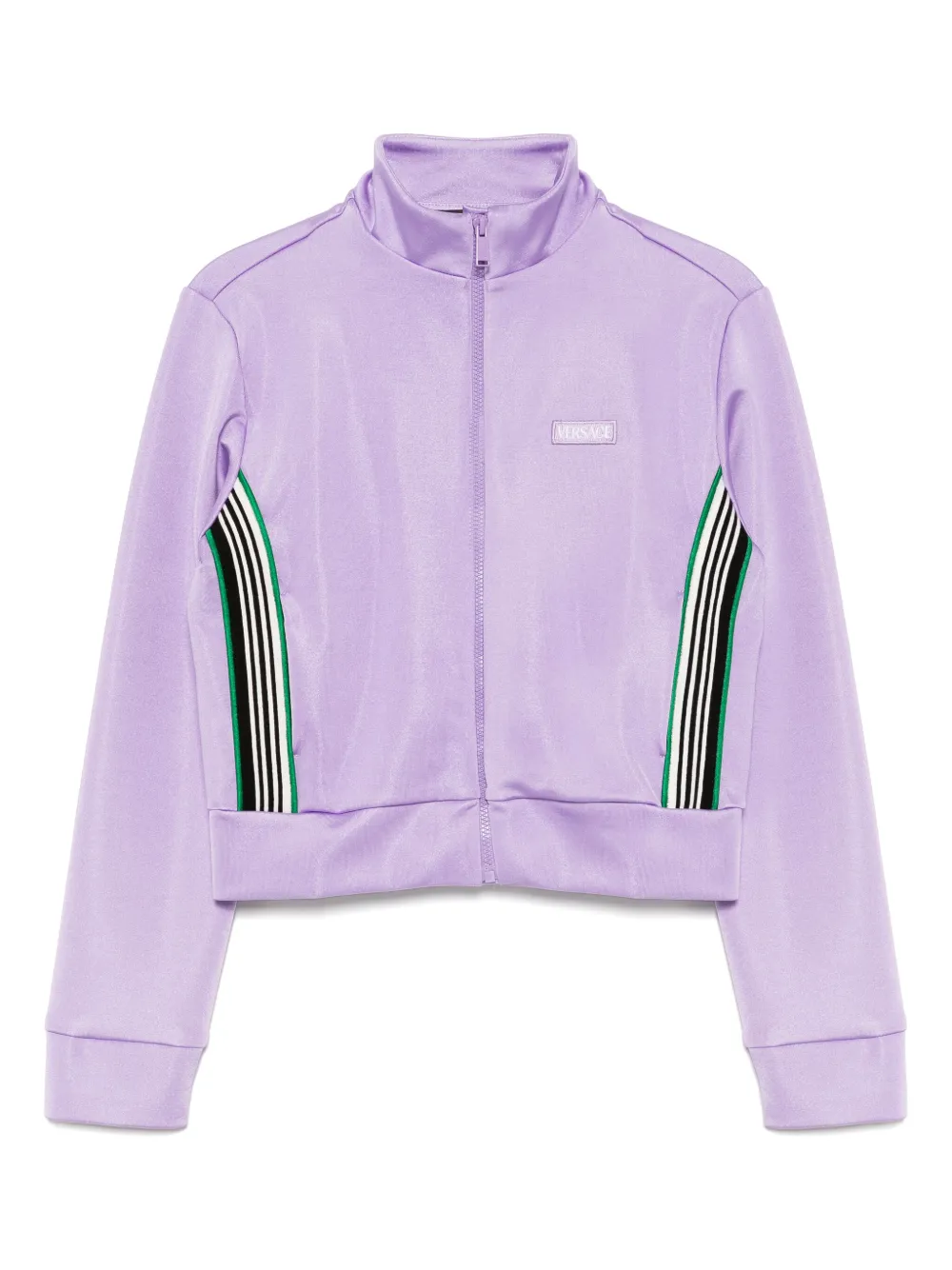

Толстовка на молнии Versace Kids, фиолетовый