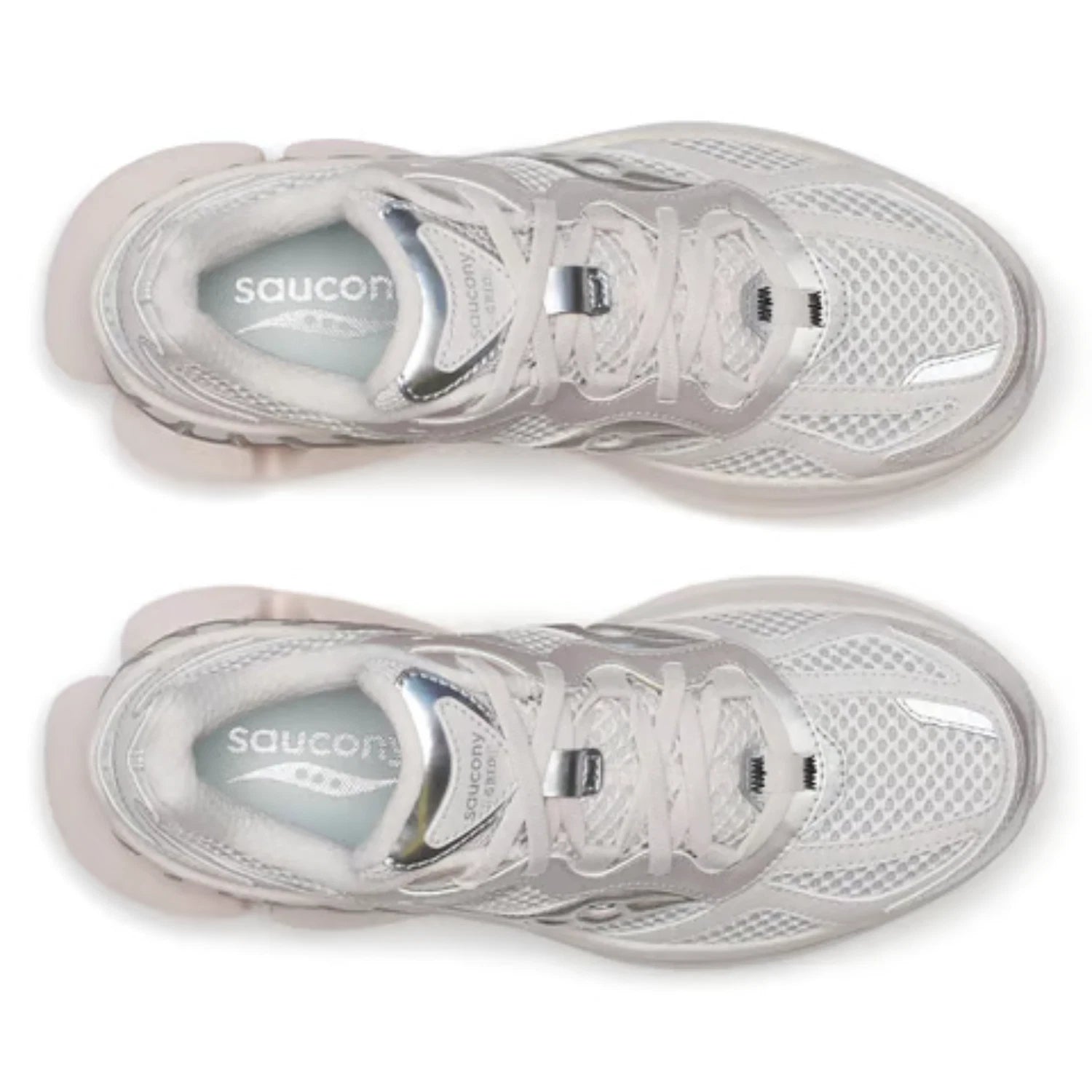 Мужские кроссовки Saucony Grid NXT S70797-5 Moon Lifestyle Low Top Shoes TF8783, белый — фото 4