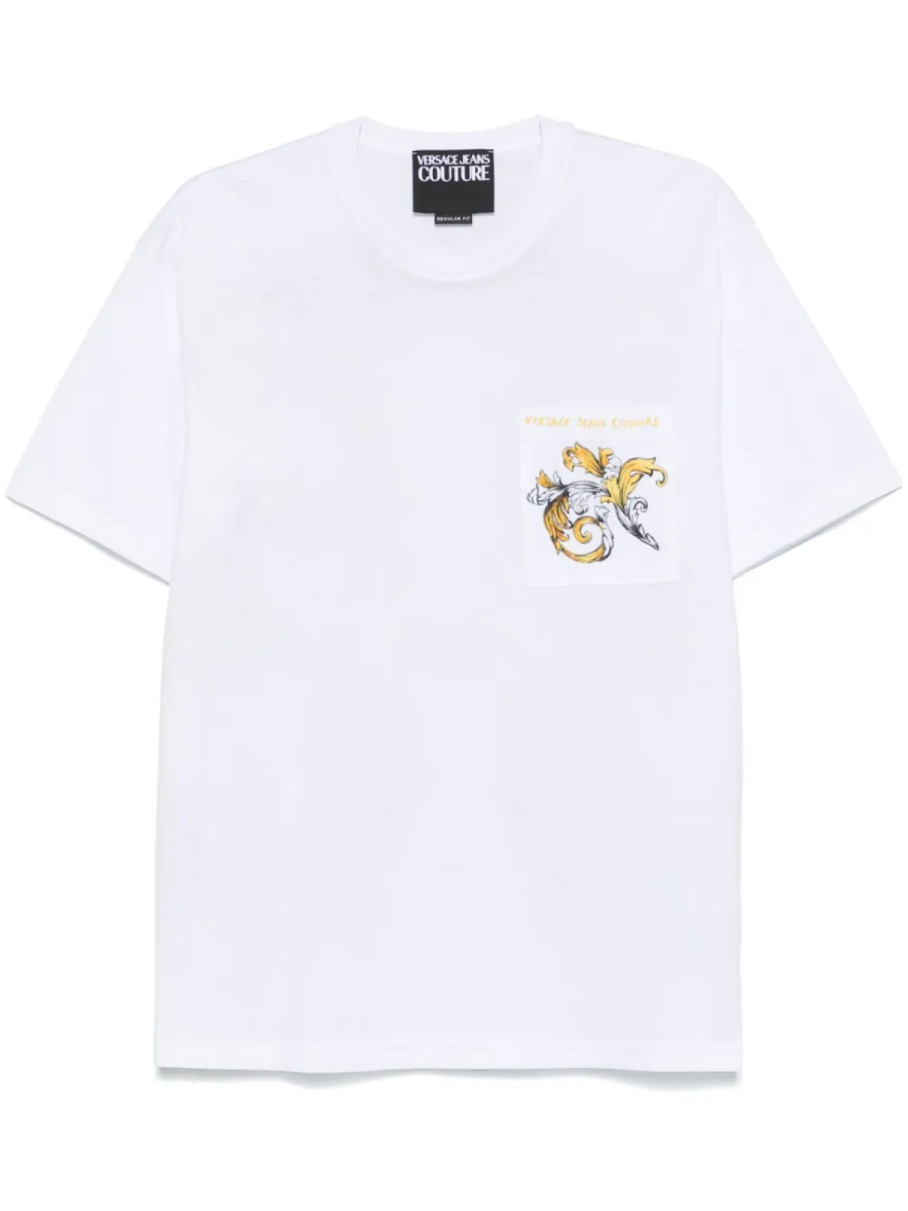 

Футболка с логотипом Versace Jeans Couture, белый
