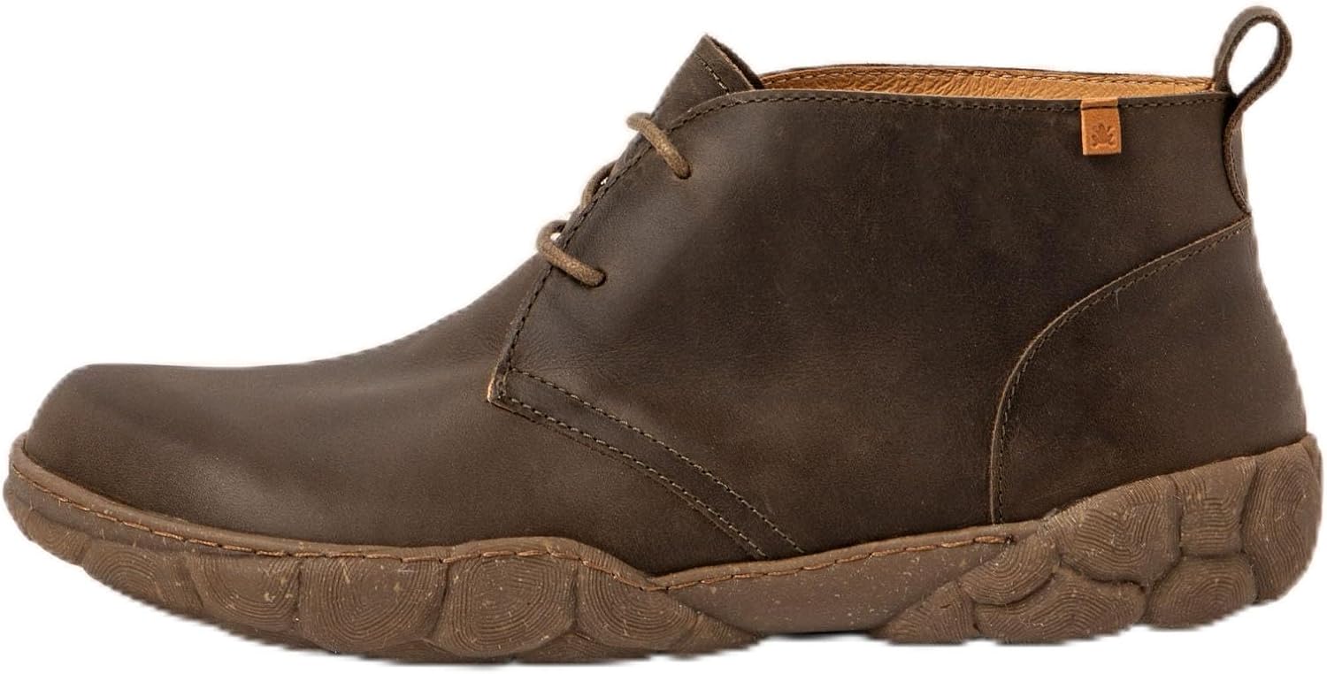 

Мужские современные ботинки Oxford от El Naturalista, хаки