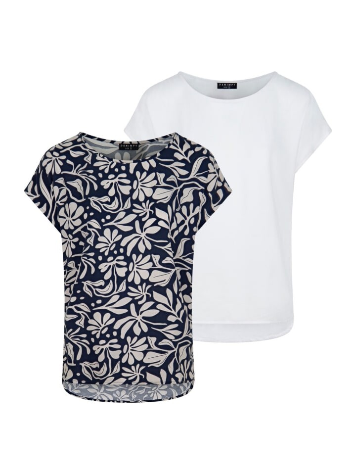 

Футболка DENIMFY DFJule 2er, разноцветный