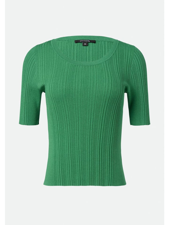 

Вязаный свитер цвета 7615_изумрудный comma