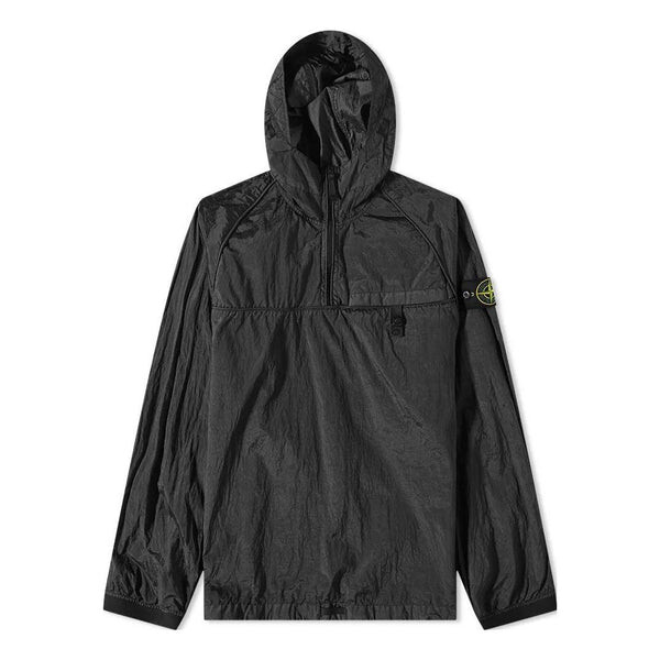 

Куртка packable nylon metal jacket 'black' Stone Island, черный