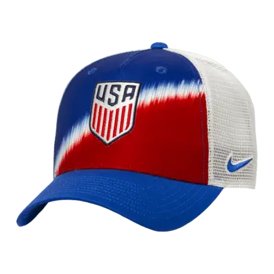 

Бейсболка Nike USMNT Soccer Trucker Cap, цвет Game Royal