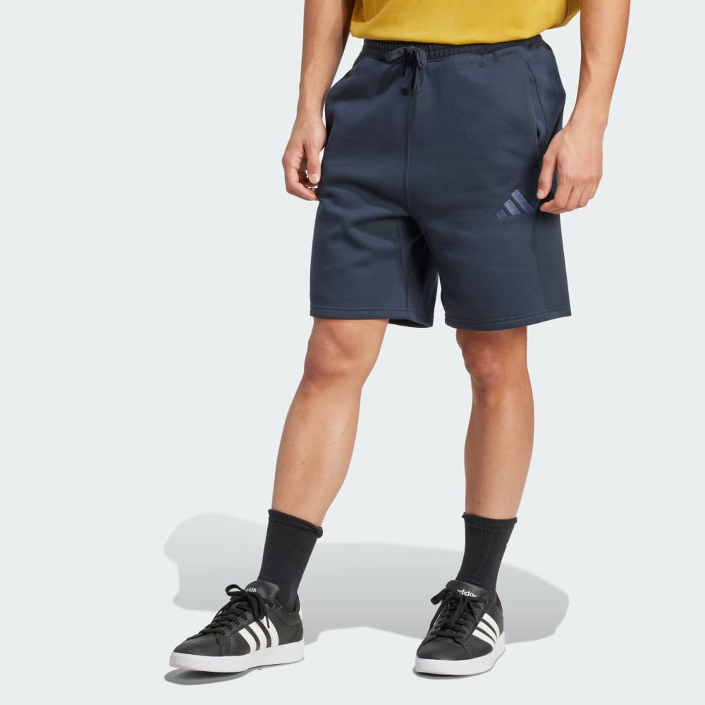

Шорты Adidas ALL SZN Fleece Shorts, цвет Aurora Ink