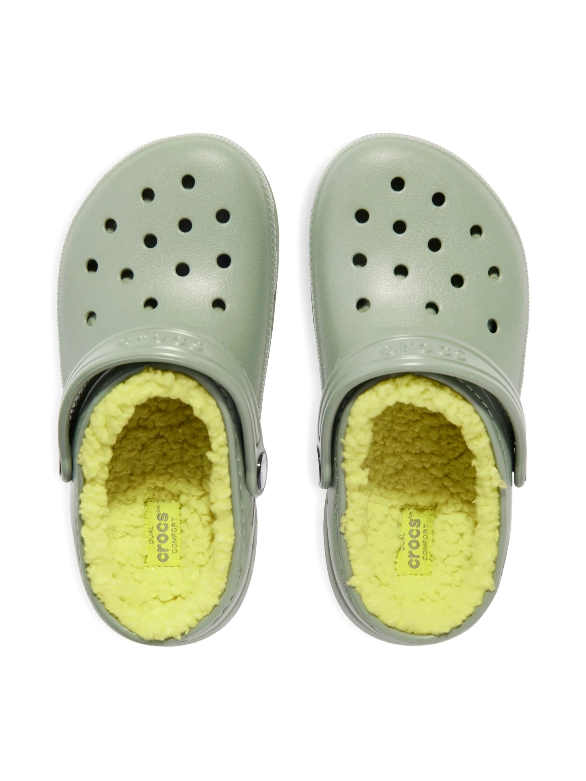 Сандалии с перфорацией Crocs Kids, зеленый — фото 4