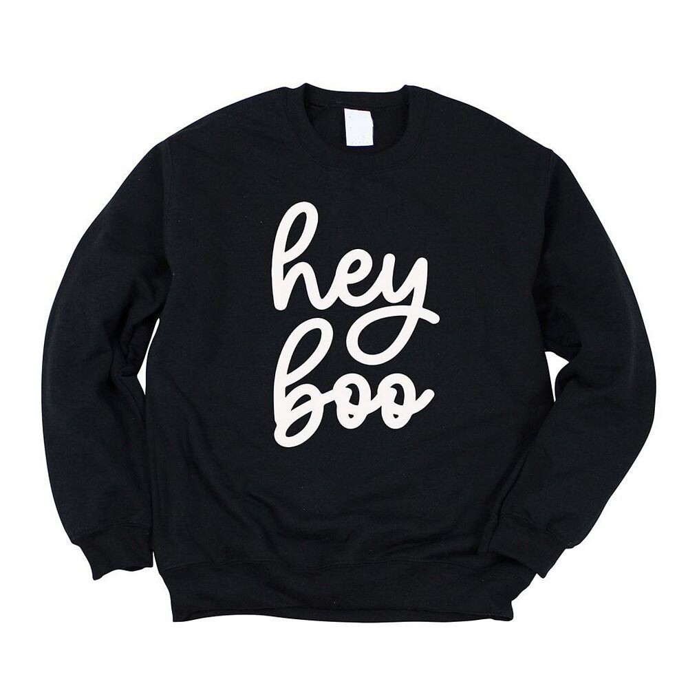 

Толстовка с пышным принтом Hey Boo Cursive Simply Sage Market, цвет Midnight