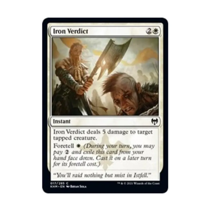 

CCG Железный вердикт (клавиша C), MTG - Kaldheim