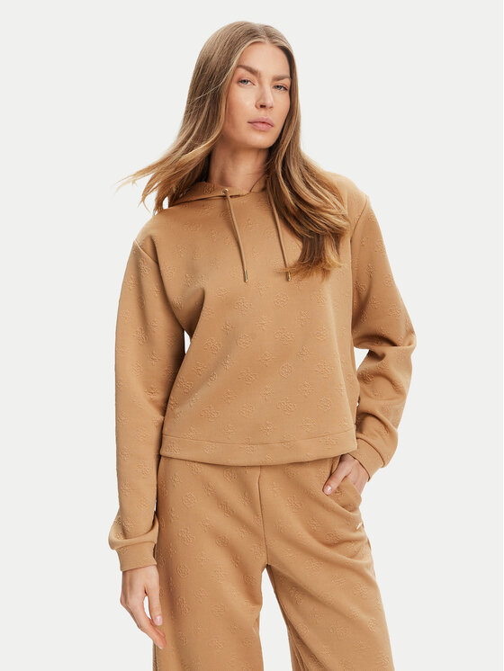 

Свитшот regular fit V5YQ04 KBSL2 Guess, бежевый