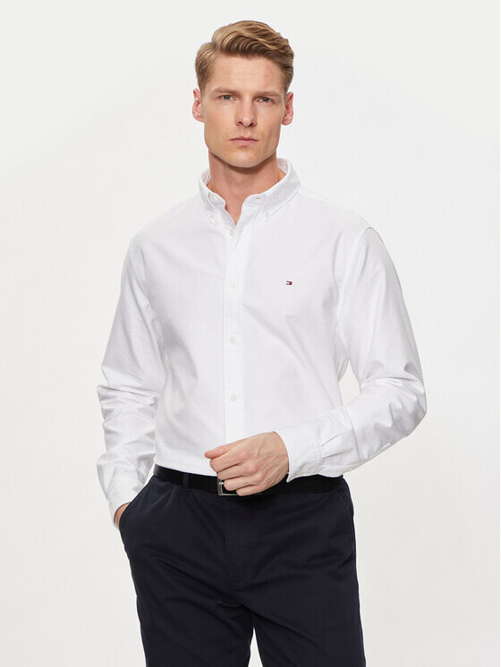 

Рубашка стандартного кроя Tommy Hilfiger, белый
