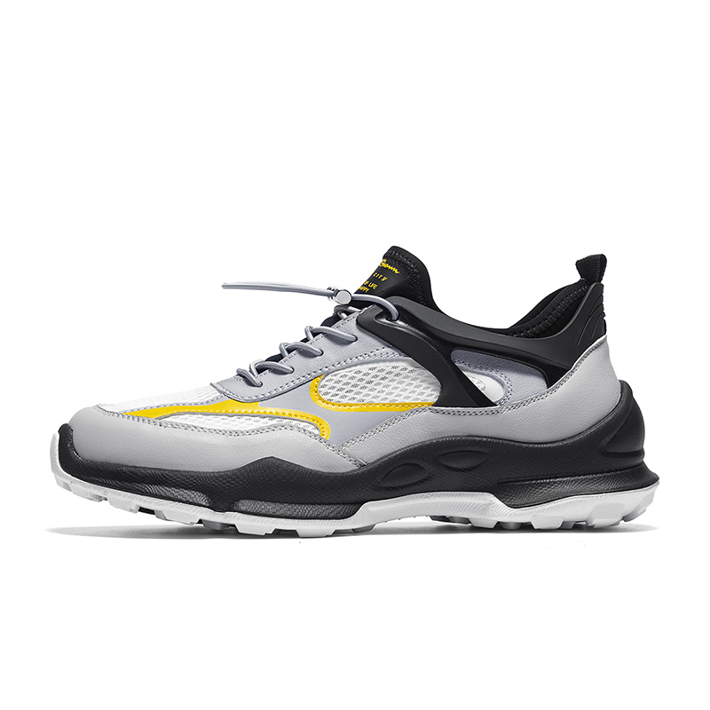 

VICKI BROWN Амортизирующие низкие кеды мужские серые, цвет Gray