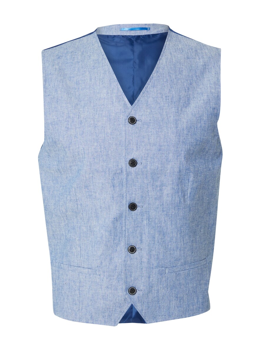 

Жилет JACK & JONES, цвет Blue/mottled blue, Синий, Жилет JACK & JONES, цвет Blue/mottled blue