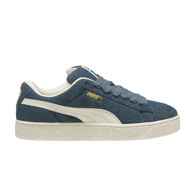 

Кроссовки Puma Suede XL 'Hairy - Club Navy', синий