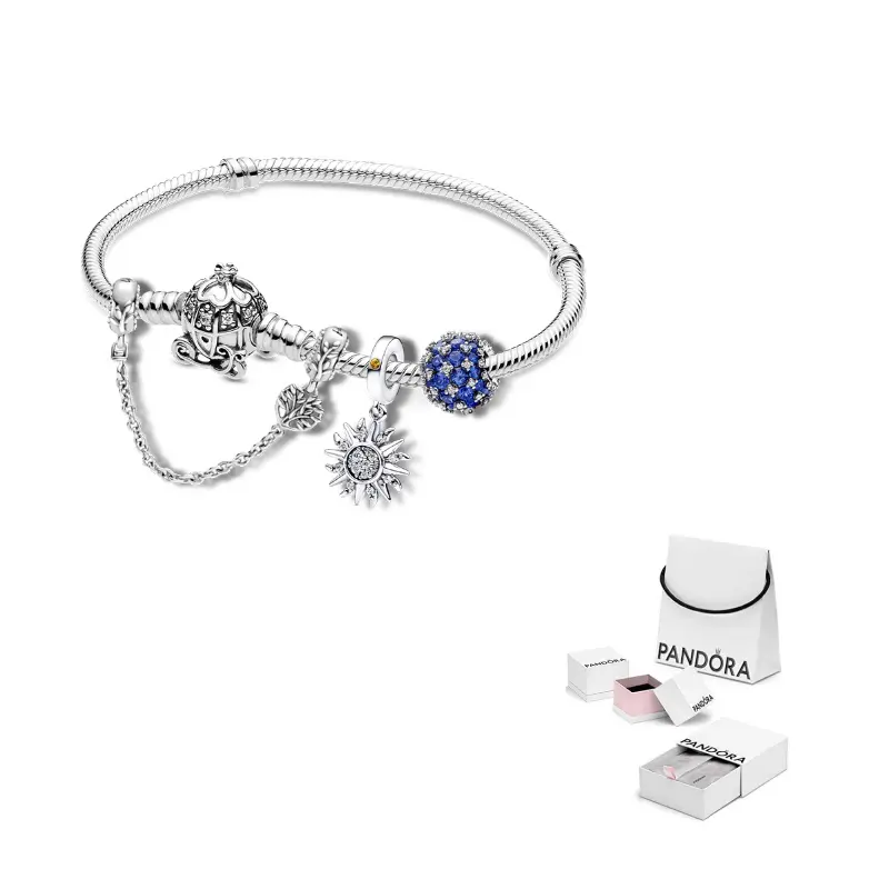 

Pandora Браслет Moments Heart Clasp Snake Chain Silver