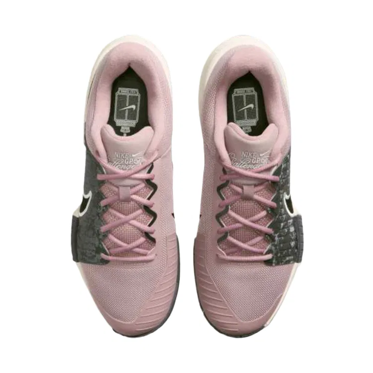 Кроссовки для тенниса Nike GP Challenge Pro Light Ore Purple/Black/Ultra Light Green/Coal Black/Wild Gray — фото 4