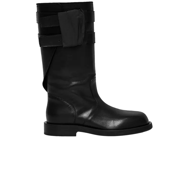 

Ботинки Ann Demeulemeester Milan Soft Biker Boot Black, черный