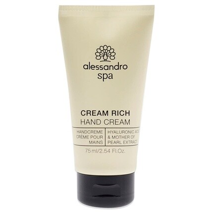 Spa Cream Rich Rich Антивозрастной крем для рук для сухих и напряженных рук 75мл, Alessandro — фото 2