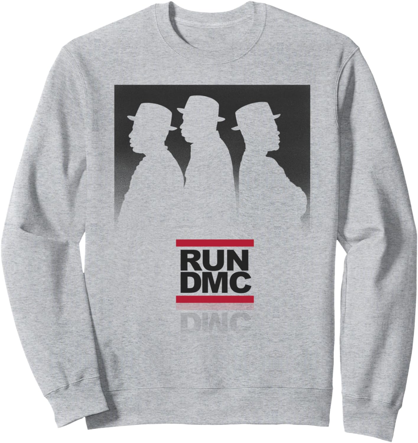 

Официальная серая толстовка Run DMC с силуэтом, серая Run--Dmc, Серый, Официальная серая толстовка Run DMC с силуэтом, серая Run--Dmc
