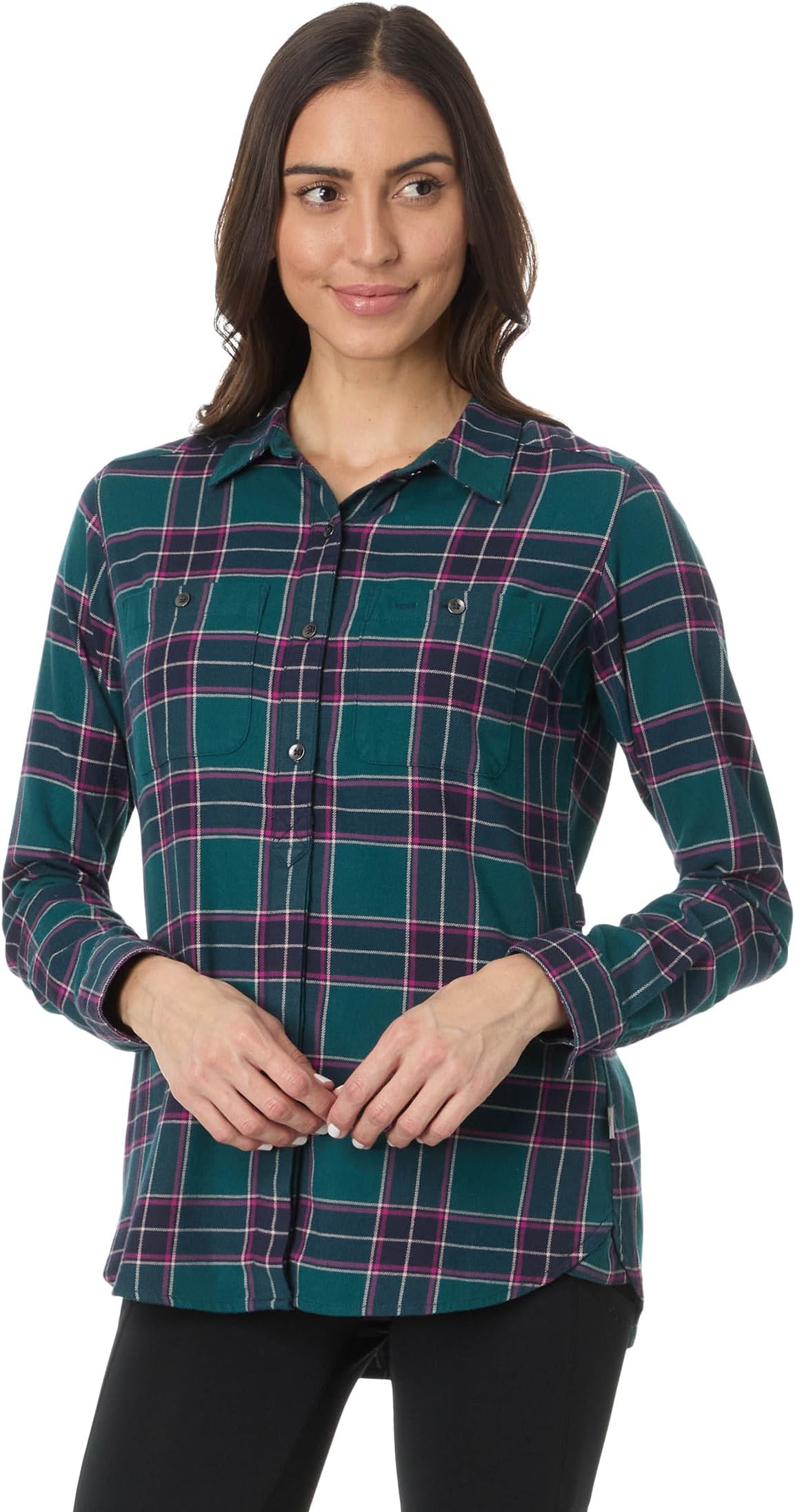 

Лонгслив Royal Robbins Lieback Flex Tunic Long Sleeve, цвет Dark Harbor Runyon Plaid