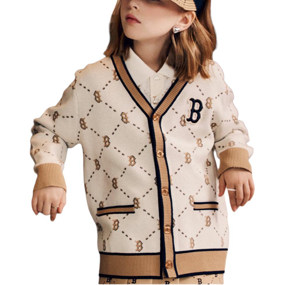 Свитера MLB KIDS, слоновая кость — фото 4