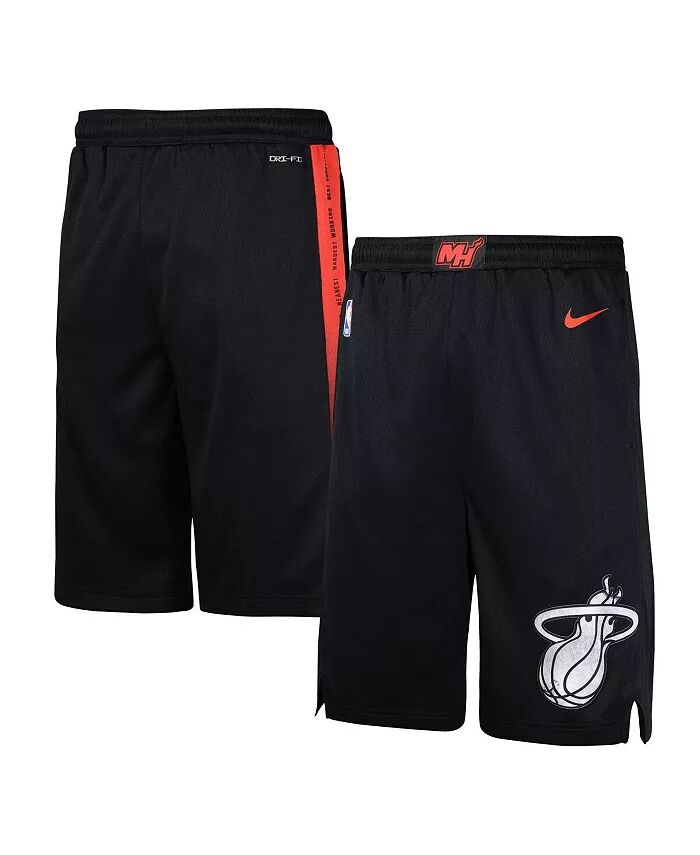 

Шорты Big Boys Black Miami Heat 2023/24 City Edition Swingman Performance Nike