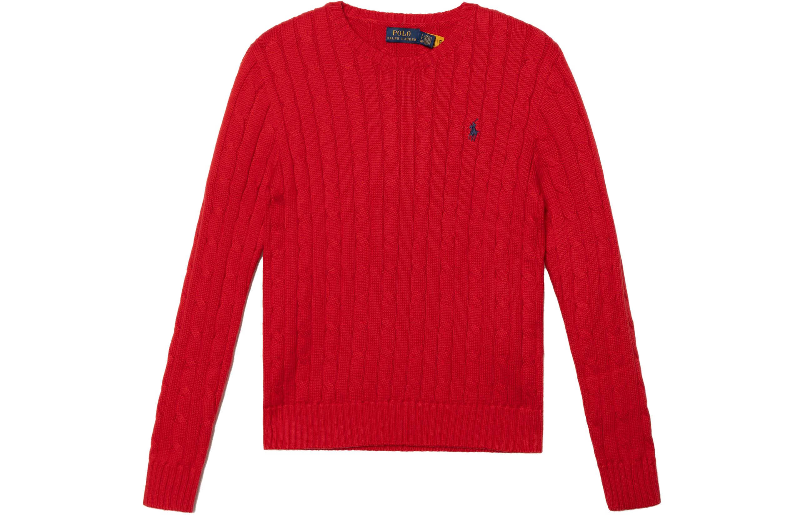 Женский красный топ Polo Ralph Lauren — фото 2