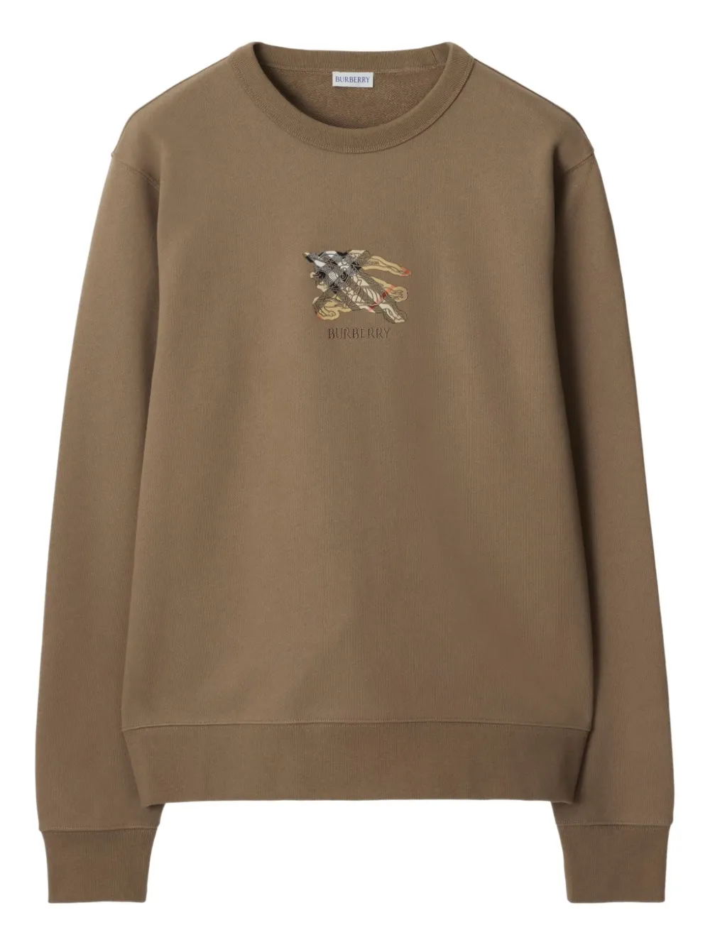 

Толстовка в клетку Equestrian Knight BURBERRY, коричневый