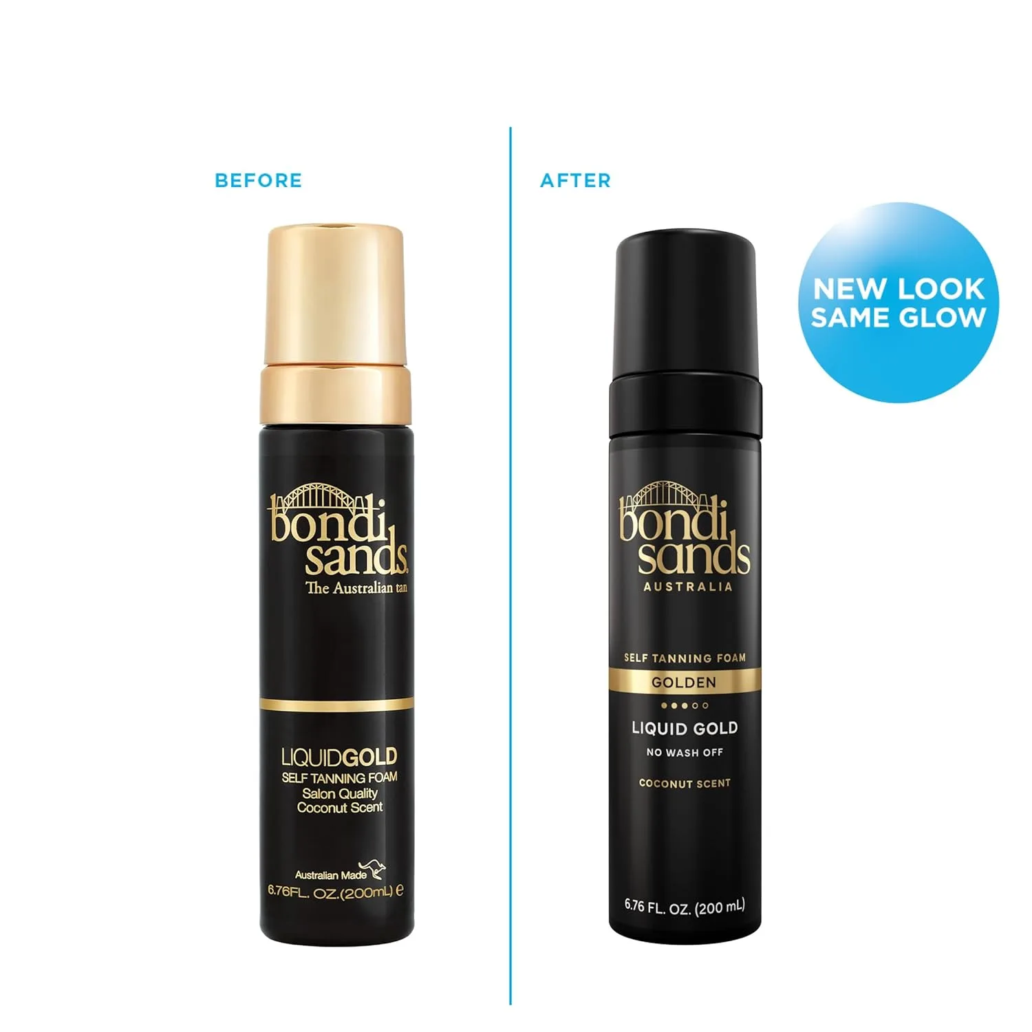 Пенка для автозагара Bondi Sands Liquid Gold | Легкая и быстросохнущая пенка, обогащенная аргановым маслом, обеспечивает увлажненный загар без разводов | 200 мл 208 мл (1 шт.), Gold — фото 2