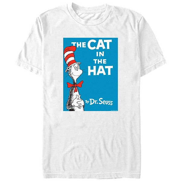 

Футболка с принтом Dr Seuss The Cat in the Hat, Big & Tall Licensed Character