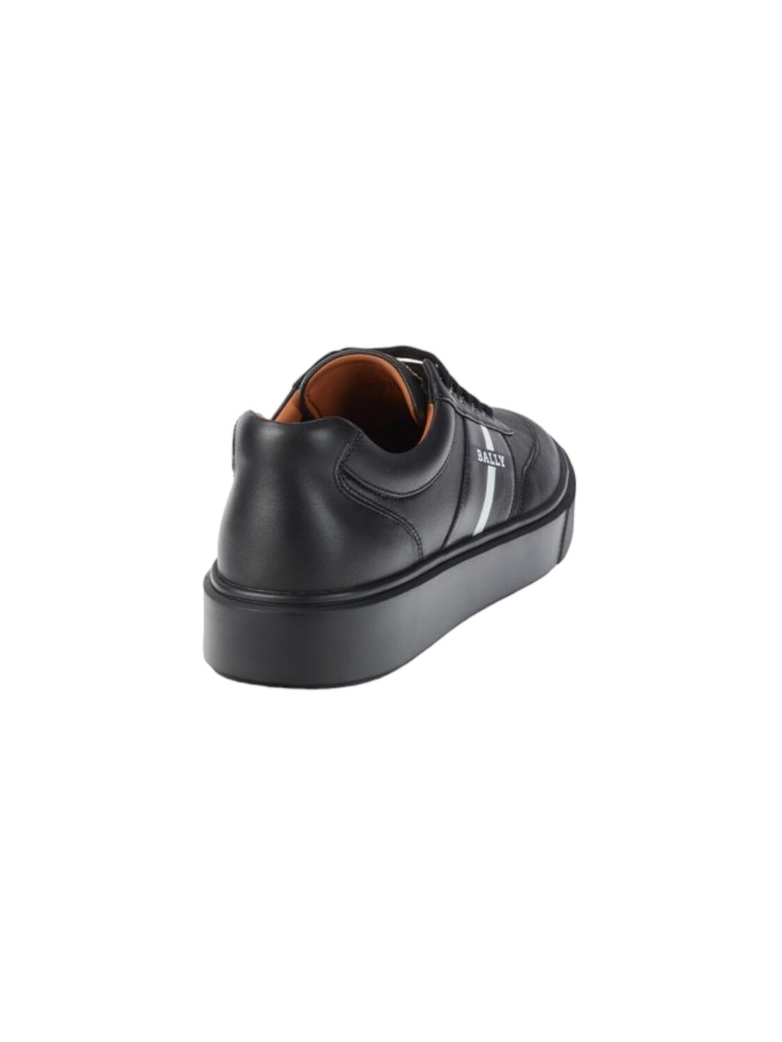 

Мужские черные кожаные кроссовки Bally Coby 6240535, черный