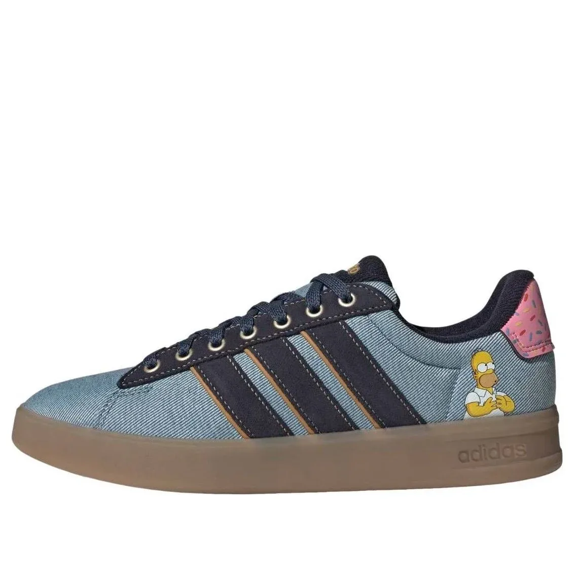 Кроссовки Adidas x Homer Simpson Grand Court 'Blue'