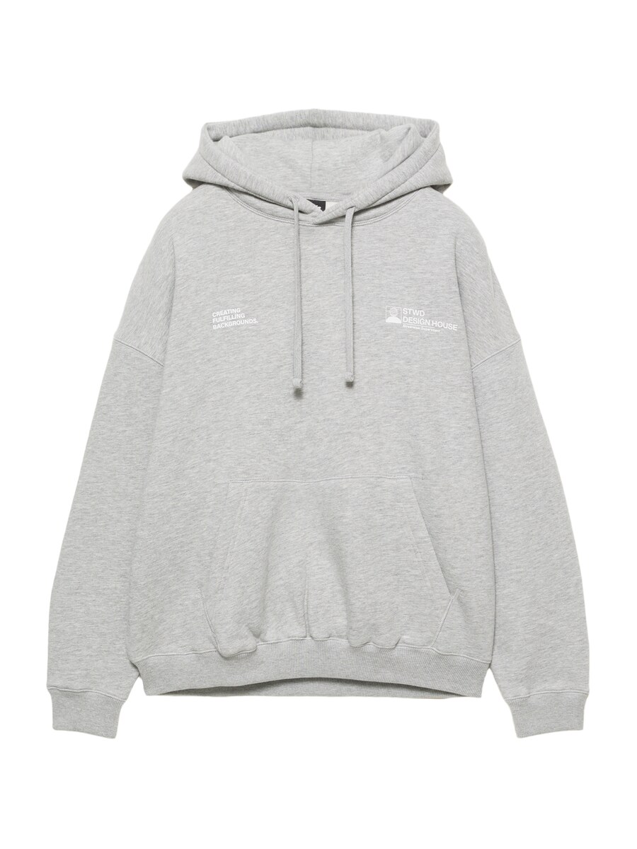 

Толстовка Pull&Bear STWD CIRCA ART, серый