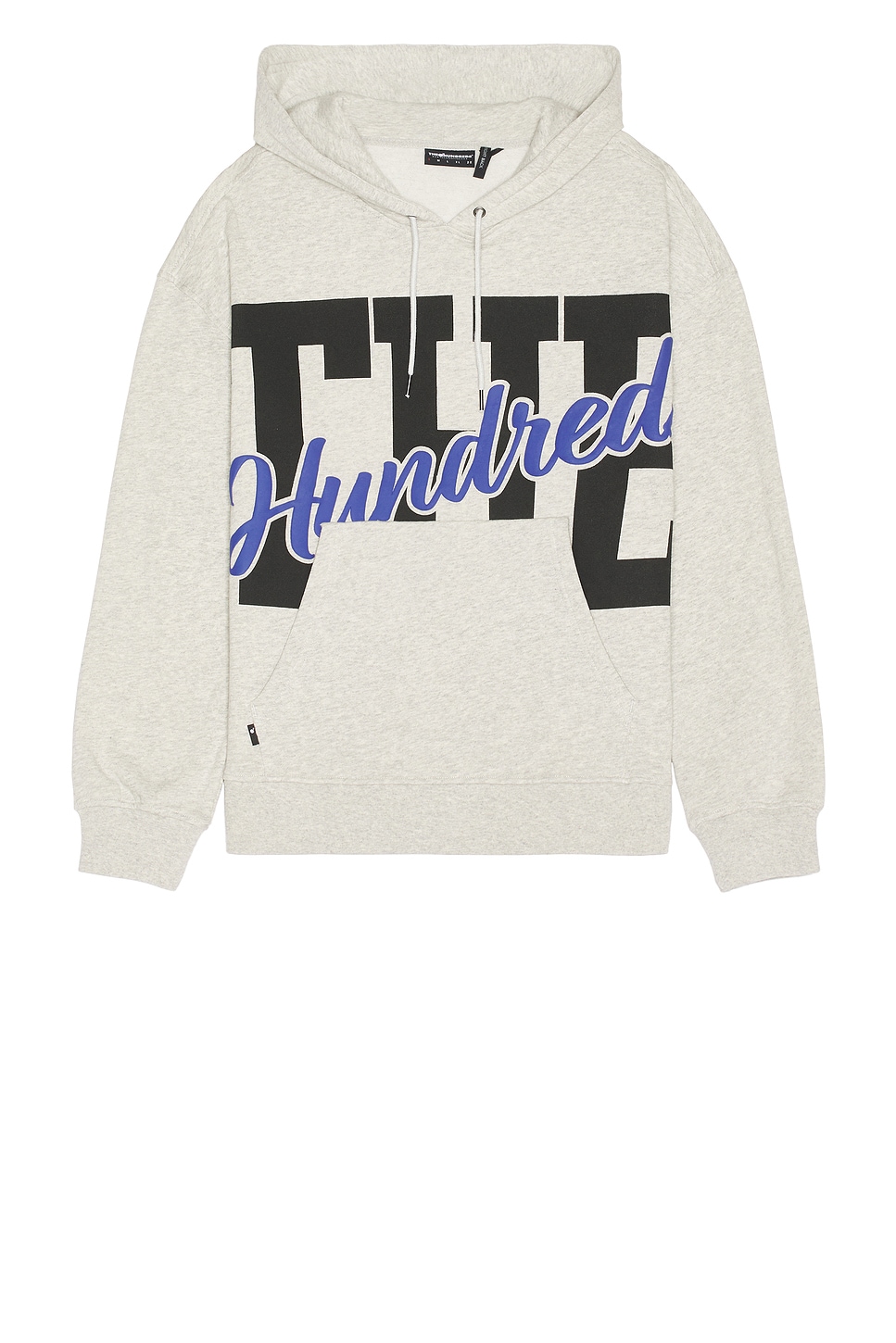 

Толстовка с капюшоном The Hundreds, цвет ash heather