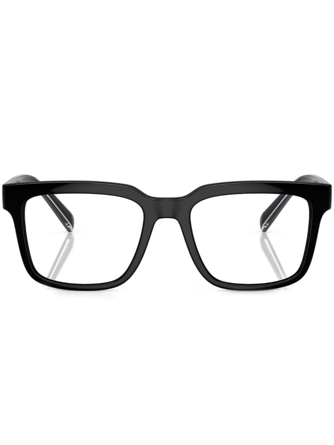 

Dolce & Gabbana Eyewear очки в квадратной оправе с логотипом, черный