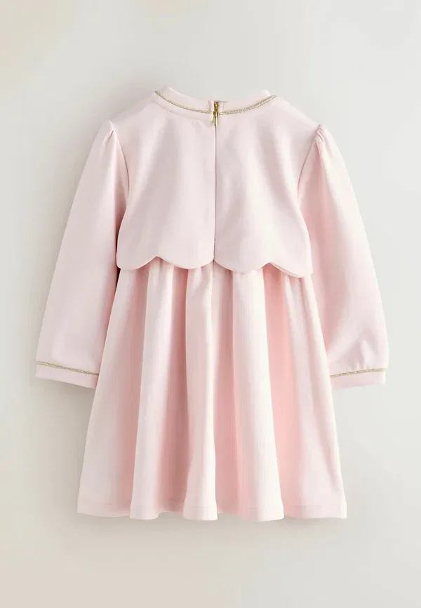 Платье Regular fit scallop ponte day dress Baker By Ted Baker, розовый — фото 2