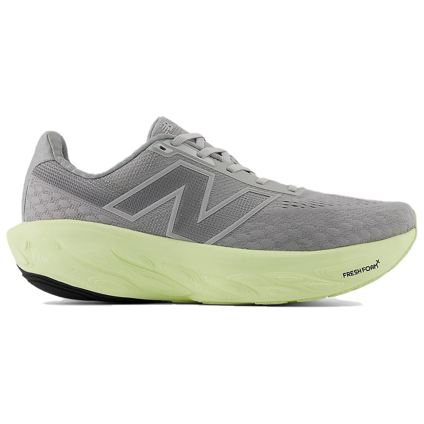 Fresh Foam X 1080v14 Raincloud Limelight Silver Metallic New Balance, серо-зеленый — фото 2