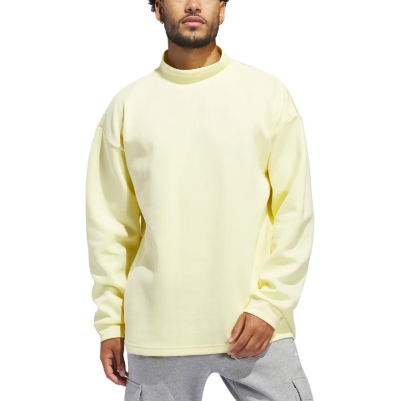 Adidas Originals Mock FW24 Sweatshirt Unisex Yellow — фото 4