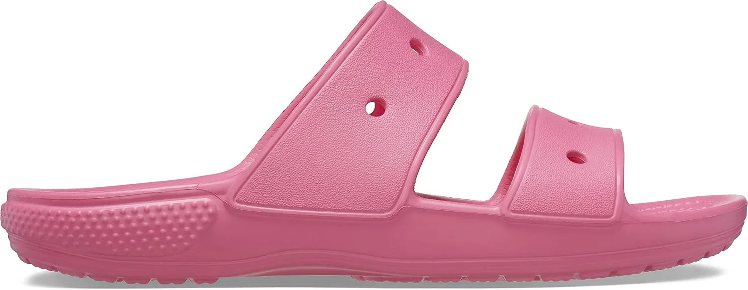 Классические сандалии Crocs унисекс, Hyper Pink — фото 4