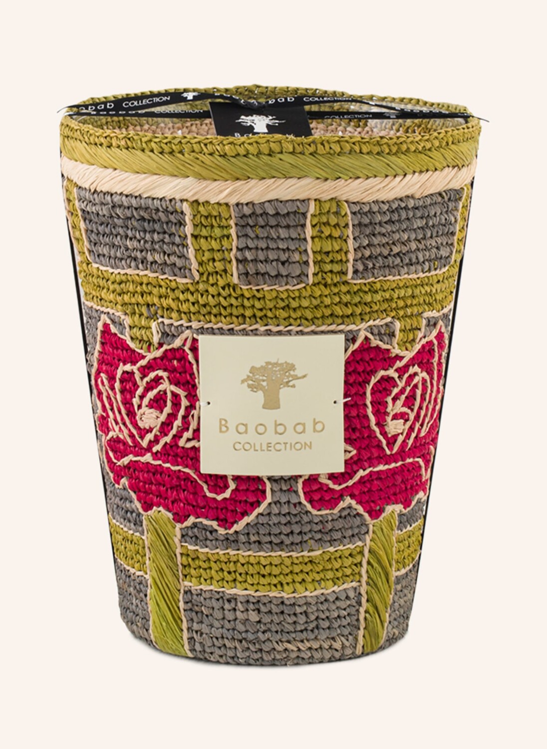 

Ароматическая свеча драози кармен Baobab COLLECTION, цвет GELB/DUNKELROT/GRAU