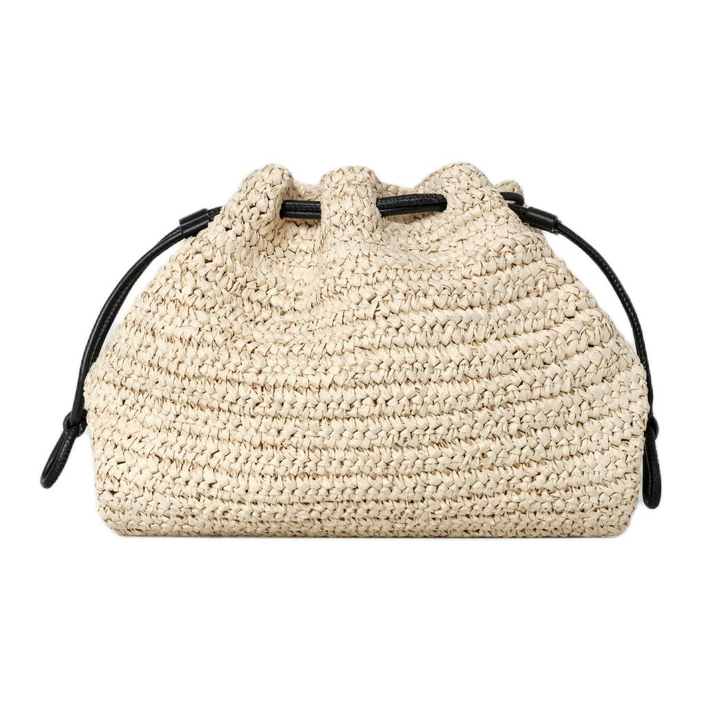 

COS Мини клатч через плечо из бумажного тростника, Beige