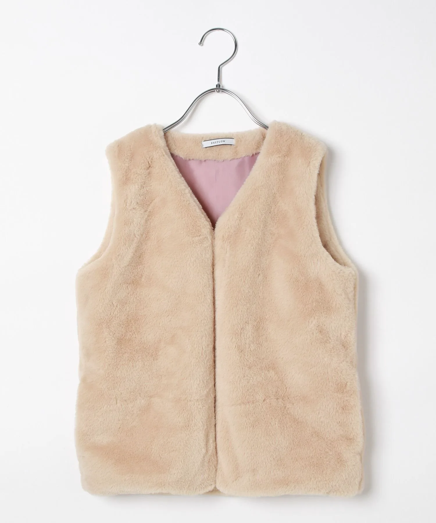 Меховой жилет Детский Bayflow, Beige 55