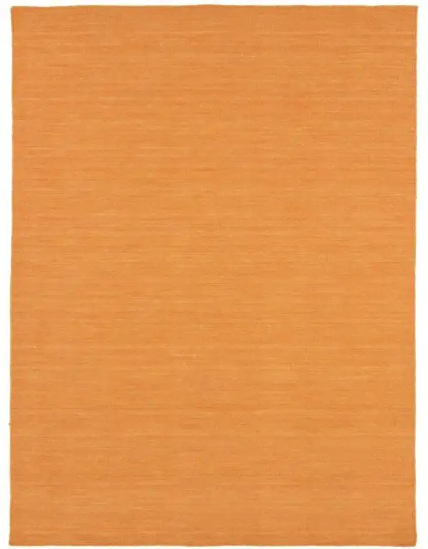 

КоверКовер из тонкой шерсти "Kelim Loom", прямоугольный, двусторонний ковер шерсть/хлопок, Kelim Dorri, гостиная Carpetfine 200х290 см, цвет orange
