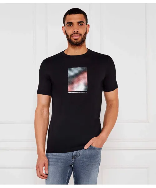 

Футболка Regular fit Karl Lagerfeld, черный