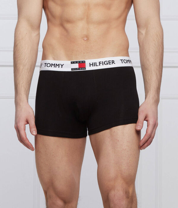 

Боксеры мужские Tommy Hilfiger хлопковые с логотипом бренда, черный