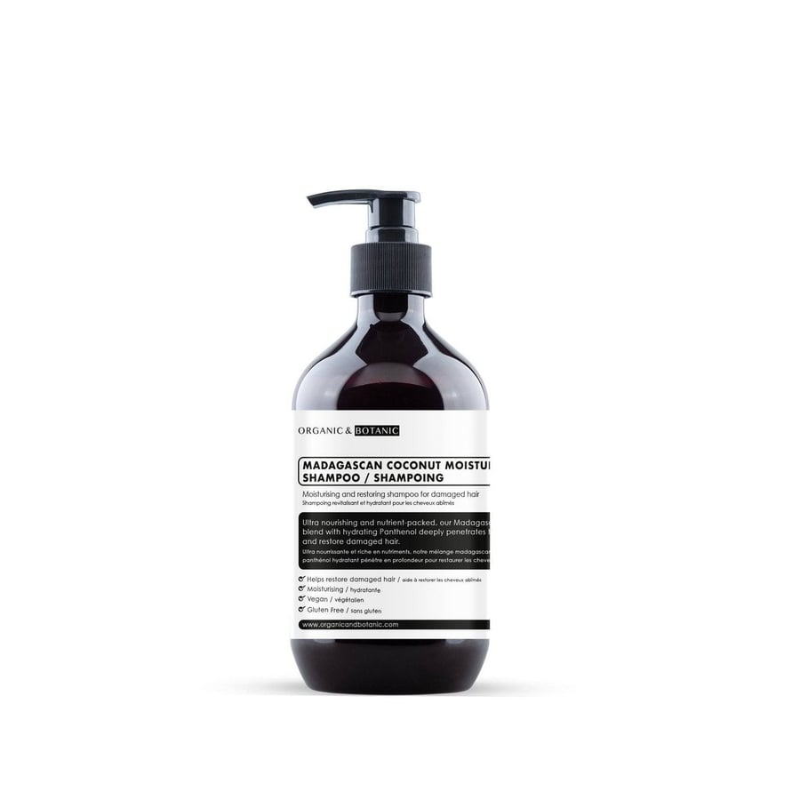 

Питательный увлажняющий шампунь с кокосом из Мадагаскара Dr Botanicals