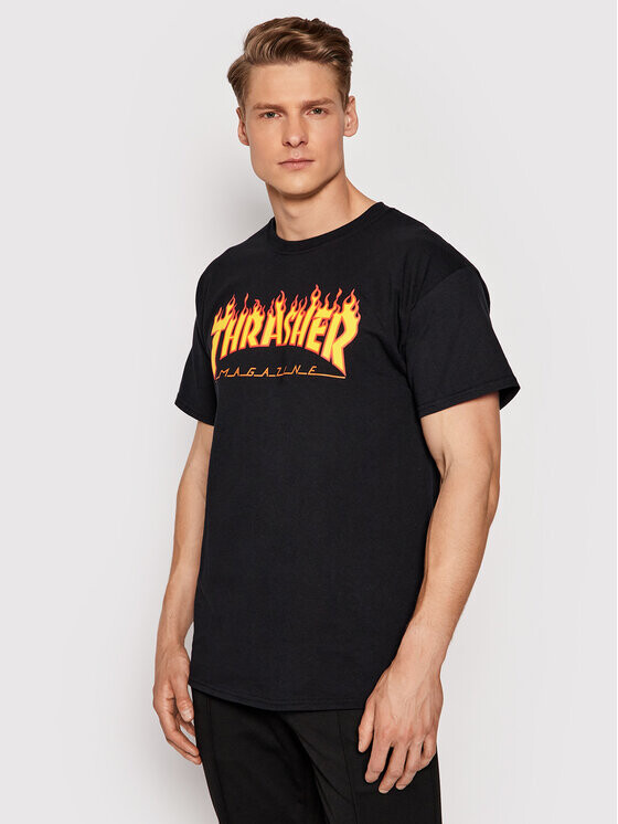 

Футболка стандартного кроя Thrasher, черный