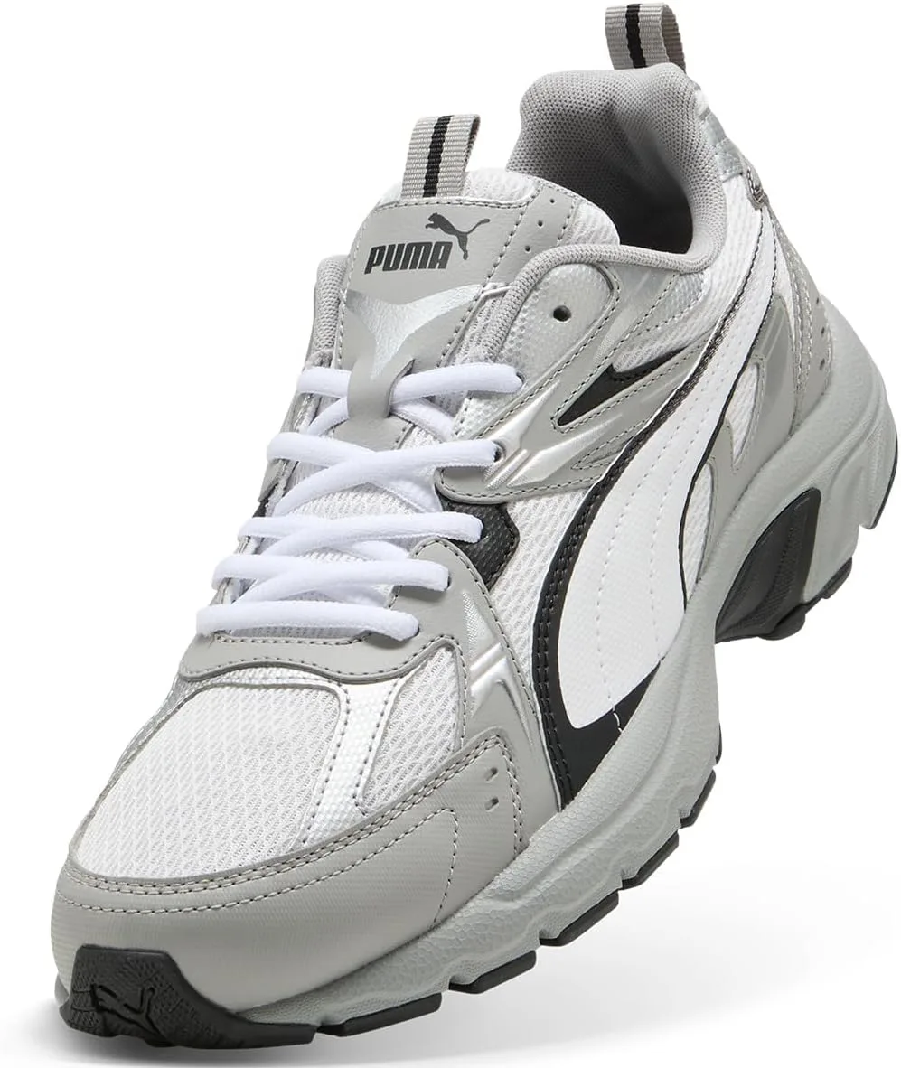 Кроссовки PUMA Milenio Tech для взрослых, белый/черный/серый — фото 4
